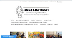 Desktop Screenshot of mama-lady-books.com